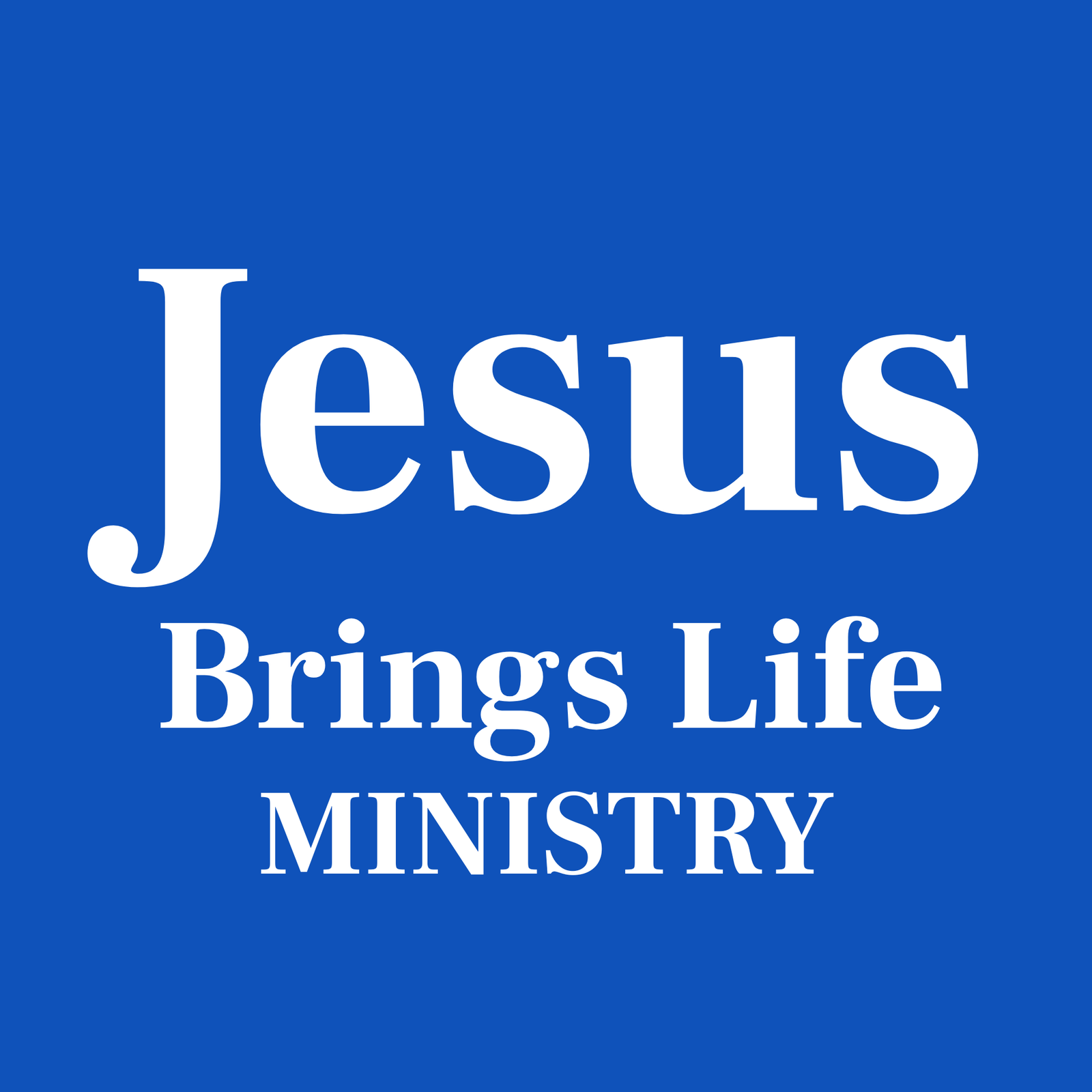 Jesus Brings Life Ministry Logo